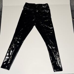 Shiny Black Leggings